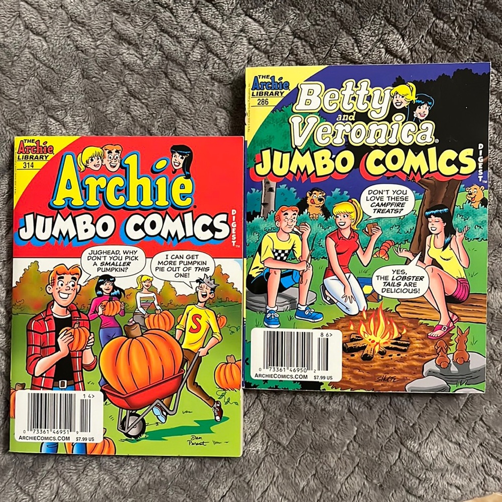 New! FALL EDITION Archie, Betty & Veronica JUMBO Comics